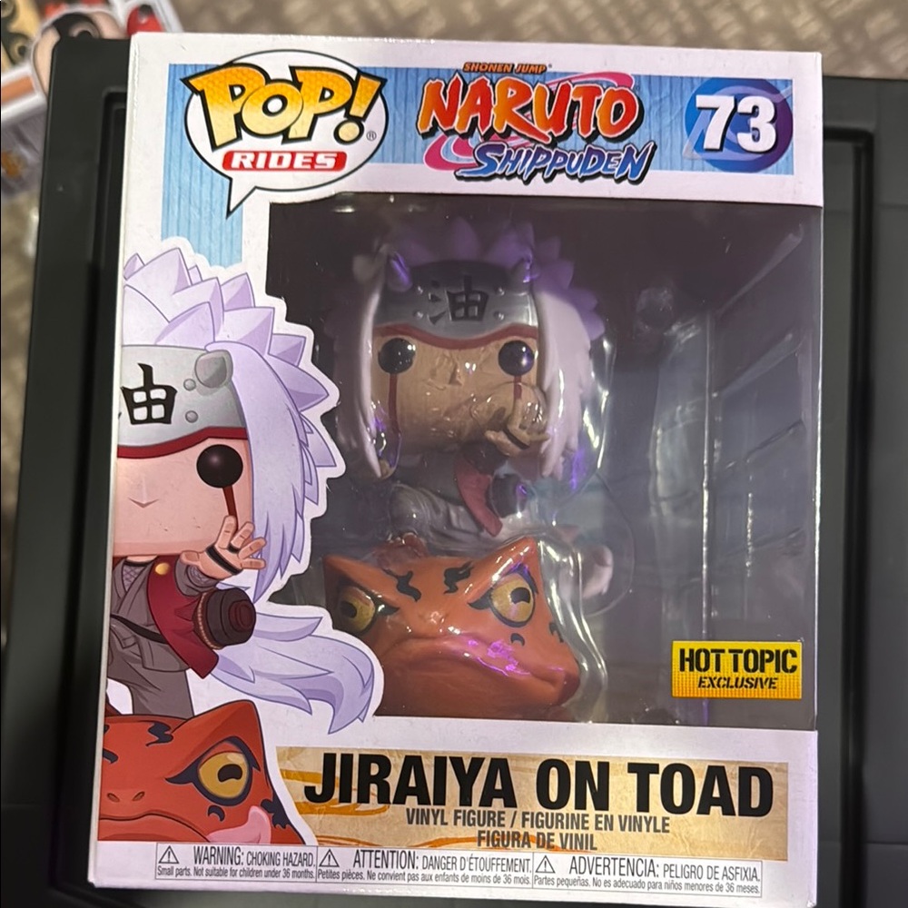 Funko Naruto Shippuden Jiraiya on Toad Vinyl Figure